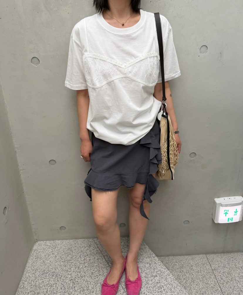 OLI SEOUL韓國東大門代購女士新款熱賣人氣26春夏休閑短裙OLI SEOUL短裙