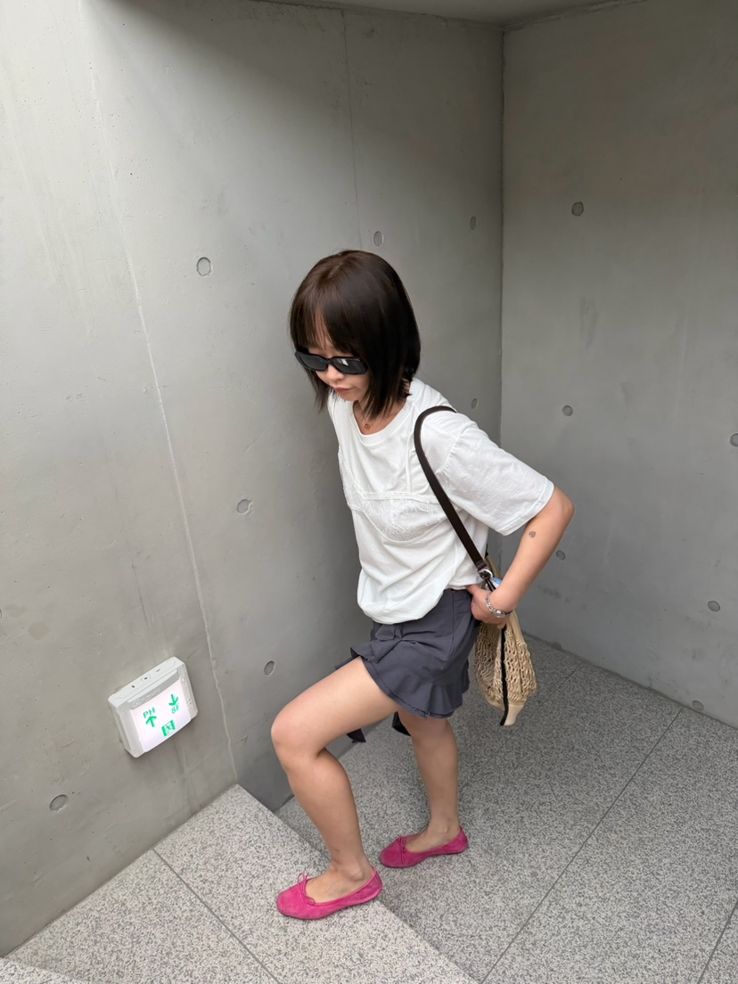 OLI SEOUL韓國東大門代購女士新款熱賣人氣26春夏休閑短裙OLI SEOUL短裙