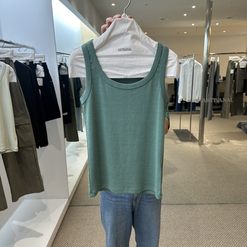 ARTISANAL韓國代購女士新品時尚休閑26春夏26夏季吊帶背心ARTISANAL吊帶/背心圖色1