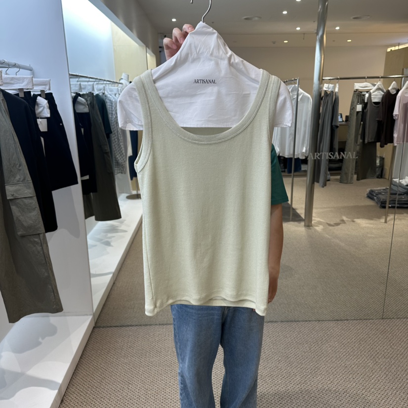ARTISANAL韓國代購女士新品時尚休閑26春夏26夏季吊帶背心ARTISANAL吊帶/背心圖色2