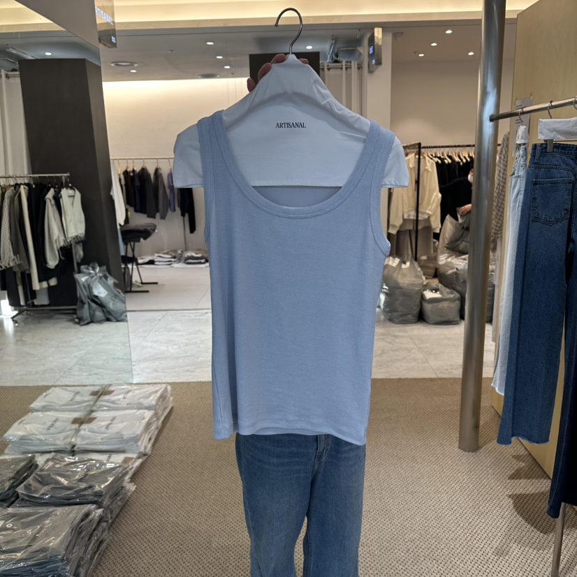 ARTISANAL韓國代購女士新品時尚休閑26春夏26夏季吊帶背心ARTISANAL吊帶/背心圖色4