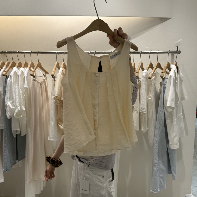 BLUEI-D/N SHARP東大門實拍韓國女裝新品26夏季吊帶背心Blue i-d/N SHARP吊帶/背心圖色3