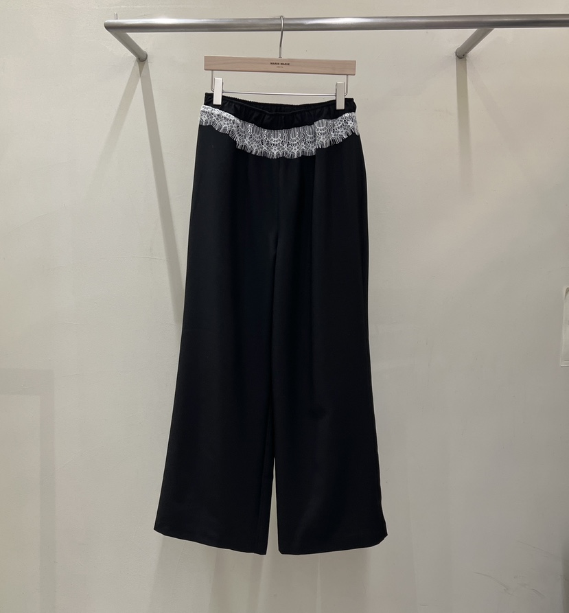 MARIE MARIE東大門實拍韓國女士新品推薦26夏季休閑褲蕾絲花MARIE MARIE休閑褲圖色4