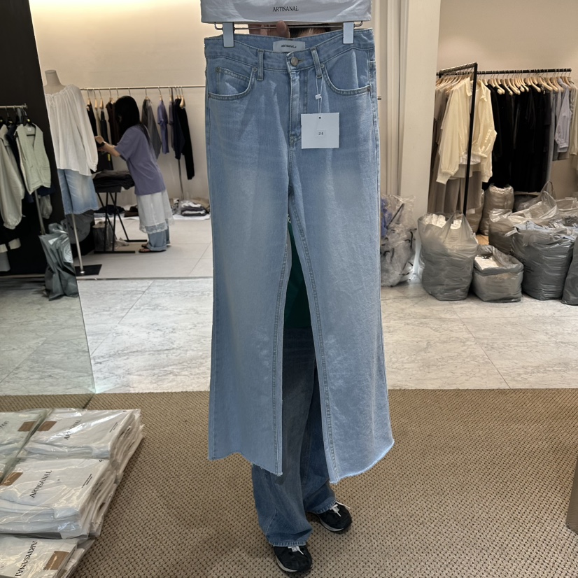 ARTISANAL韓國東大門直郵女士新品熱賣休閑職業人氣牛仔褲ARTISANAL牛仔褲圖色1