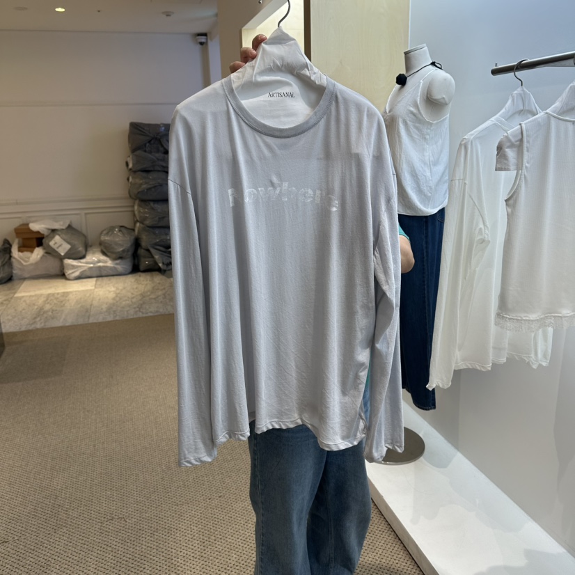 ARTISANAL韓國直郵女士新品職業時尚休閑26春夏26夏季長袖T恤ARTISANAL長袖T恤圖色2