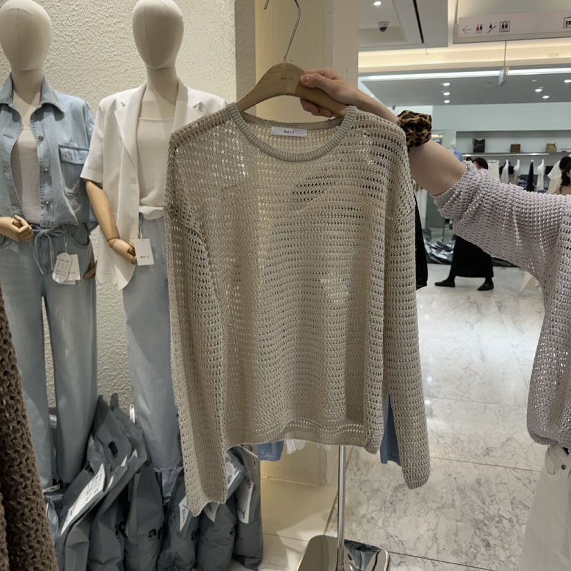 BLUEI-D/N SHARP韓國直郵女士新品休閑推薦職業針織衫Blue i-d/N SHARP針織衫圖色2