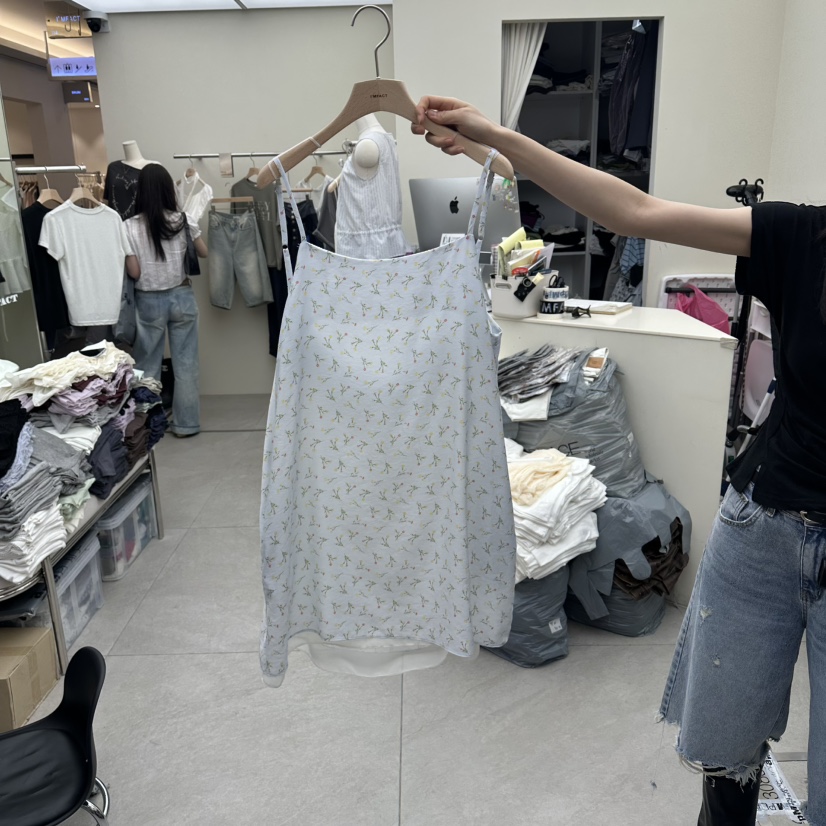 I MFACT東大門實拍韓國女裝新品26夏季休閑職業人氣連衣裙I MFACT連衣裙圖色1