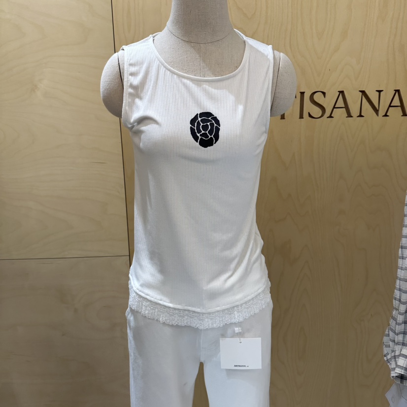 ARTISANAL韓國東大門直郵女士新品人氣職業26夏季吊帶背心刺繡ARTISANAL吊帶/背心圖色1