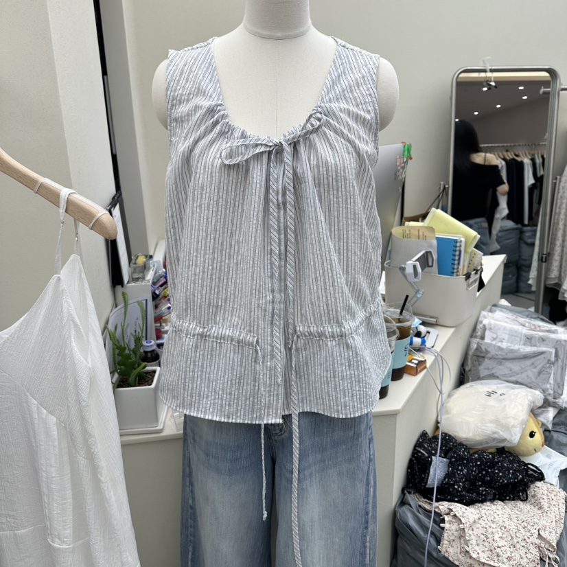I MFACT韓國直郵女士新品時尚推薦26春夏熱賣襯衫蕾絲衫I MFACT襯衫/蕾絲衫圖色1
