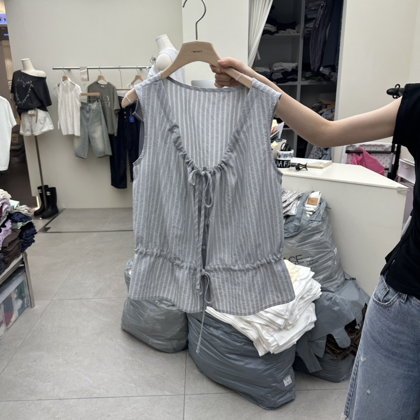 I MFACT韓國直郵女士新品時尚推薦26春夏熱賣襯衫蕾絲衫I MFACT襯衫/蕾絲衫圖色2