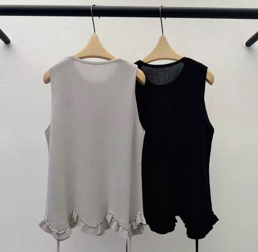 AUTUMN BEIGE-Q韓國東大門直郵女士新款26夏季吊帶背心抓絨A.b/AUTUMN BEIGE吊帶/背心