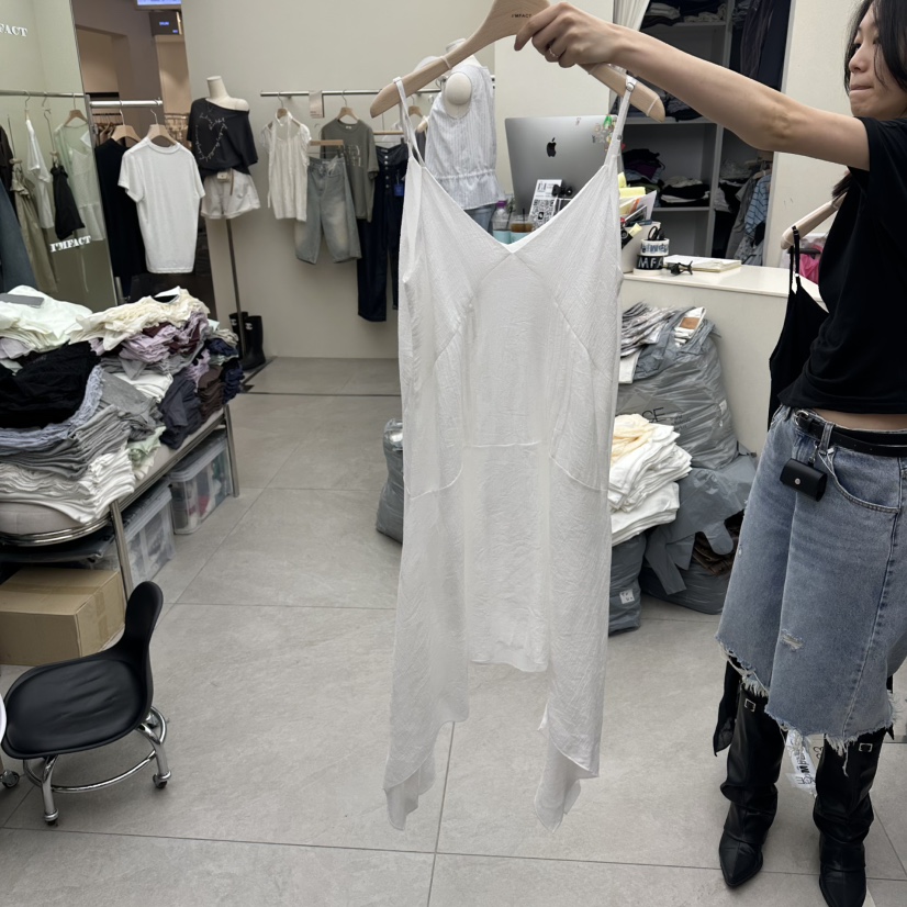 I MFACT韓國直郵實拍女裝新款休閑推薦時尚職業人氣連衣裙I MFACT連衣裙圖色1