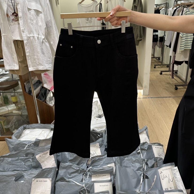 WINSOME韓國直郵女裝新款熱賣人氣推薦休閑職業休閑褲七分褲WINSOME休閑褲圖色2