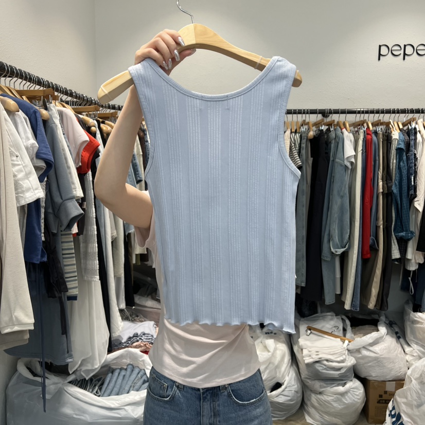 ALMOND PEPE韓國直郵女裝新品26夏季人氣時尚推薦吊帶背心ALMOND PEPE吊帶/背心