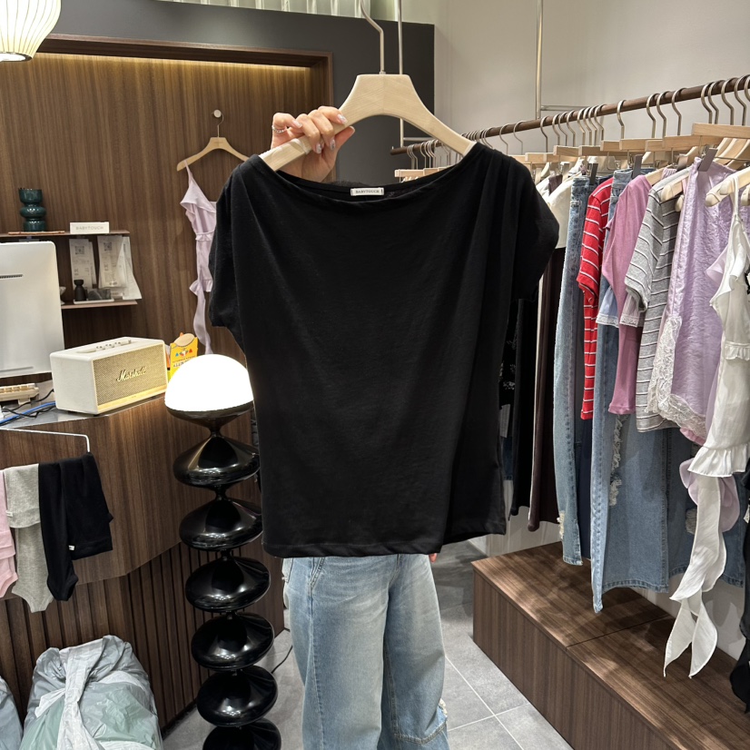 BABYTOUCH韓國直郵女士新品職業休閑人氣時尚26夏季26春夏T恤BABYTOUCHT恤圖色4
