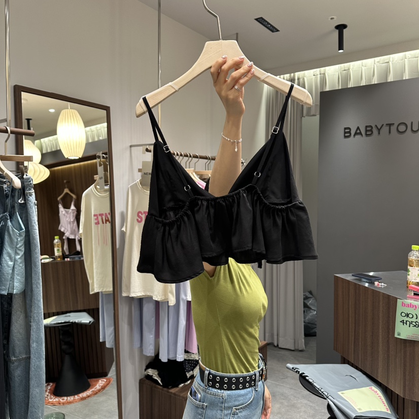 BABYTOUCH韓國代購女士新品時尚休閑26夏季職業熱賣吊帶背心BABYTOUCH吊帶/背心