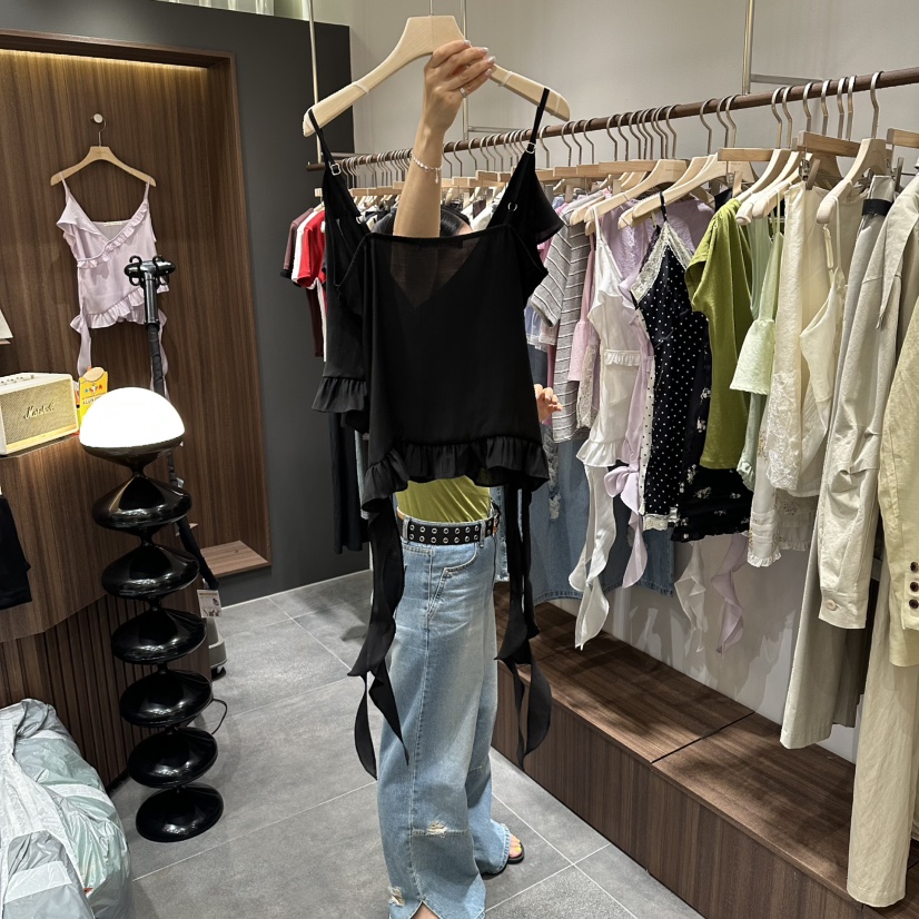 BABYTOUCH韓國直郵女裝新款熱賣26春夏時尚職業休閑吊帶背心BABYTOUCH吊帶/背心