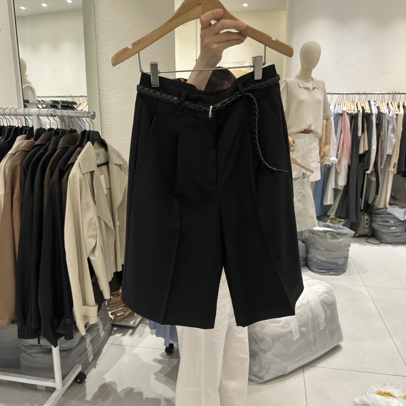 BLUEI-D/N SHARP韓國東大門直郵女士新品推薦短褲不含腰帶Blue i-d/N SHARP短褲圖色3