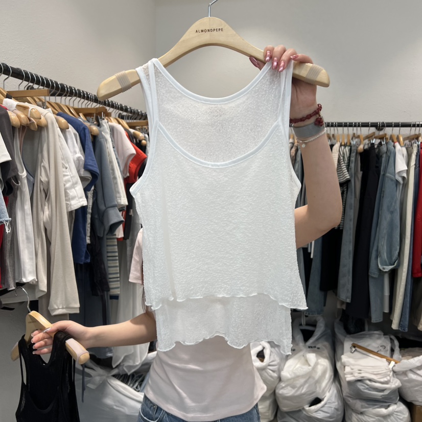 ALMOND PEPE韓國代購女士新品26春夏人氣熱賣職業26夏季套裝ALMOND PEPE套裝圖色1