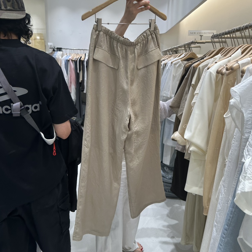 BLUEI-D/N SHARP韓國東大門代購女士新款26夏季休閑褲Blue i-d/N SHARP休閑褲