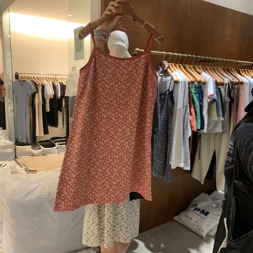 HEBON韓國直郵女士新品26夏季休閑26春夏時尚連衣裙包含配飾HEBON連衣裙