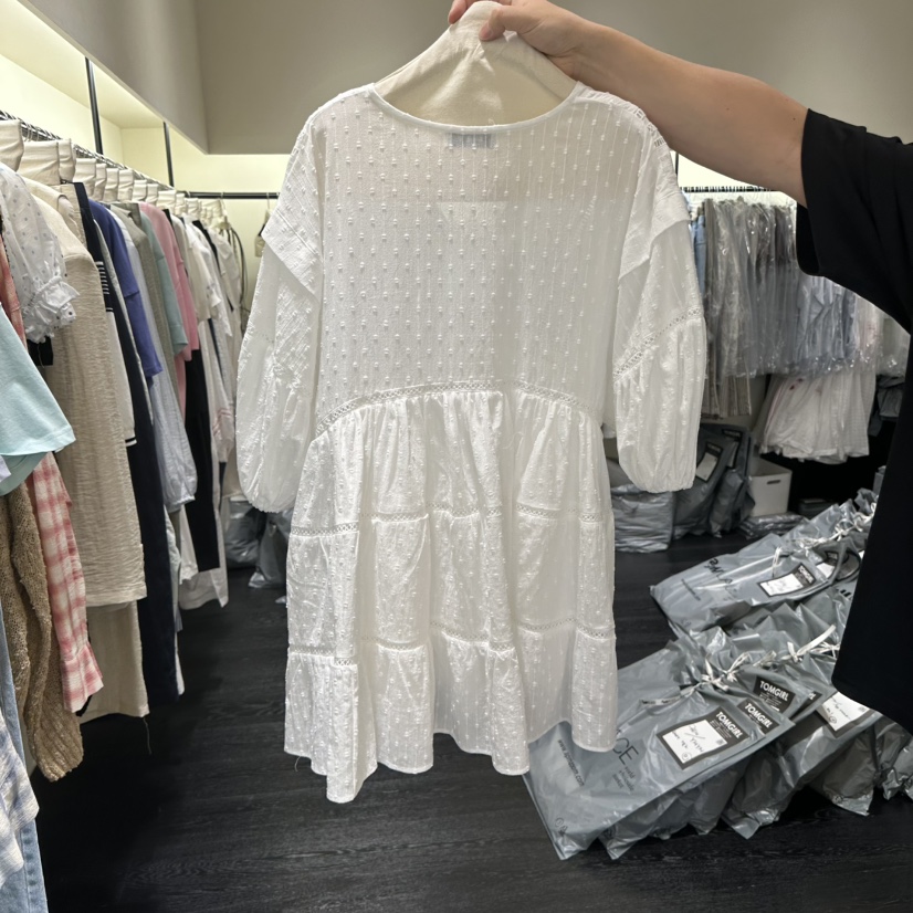 TOMGIRL韓國直郵實拍女裝新品26春夏職業推薦人氣熱賣連衣裙TOMGIRL連衣裙