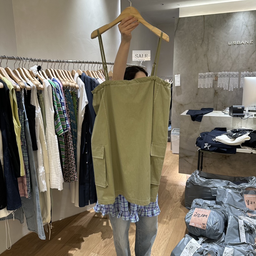 URBANE-P韓國東大門代購女士新品推薦人氣連衣裙不含內搭URBANE-P連衣裙