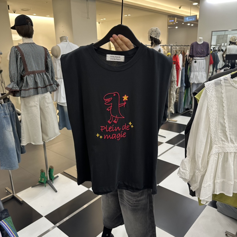 LADYBLACK/THE BLACK韓國東大門代購女士新品26夏季吊帶背心LADYBLACK/THE BLACK吊帶/背心圖色2
