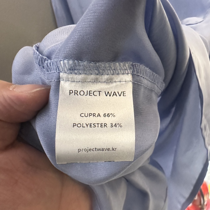 PROJECT WAVE-P韓國直郵女士新款時尚熱賣26春夏襯衫蕾絲衫PROJECT WAVE襯衫/蕾絲衫