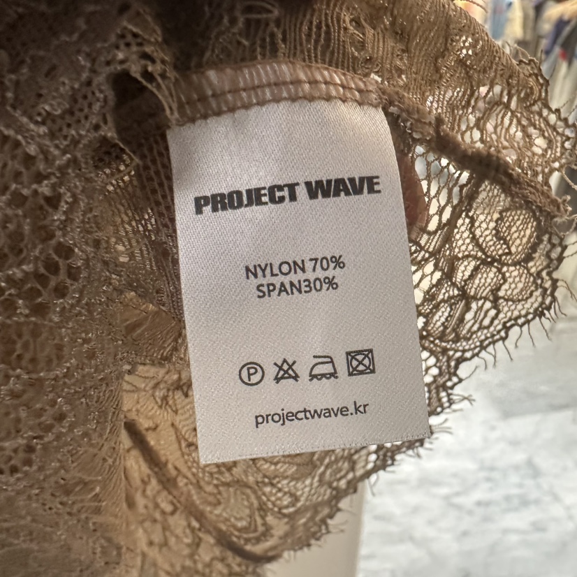 PROJECT WAVE-P韓國直郵女士新款休閑26春夏吊帶背心蕾絲PROJECT WAVE吊帶/背心
