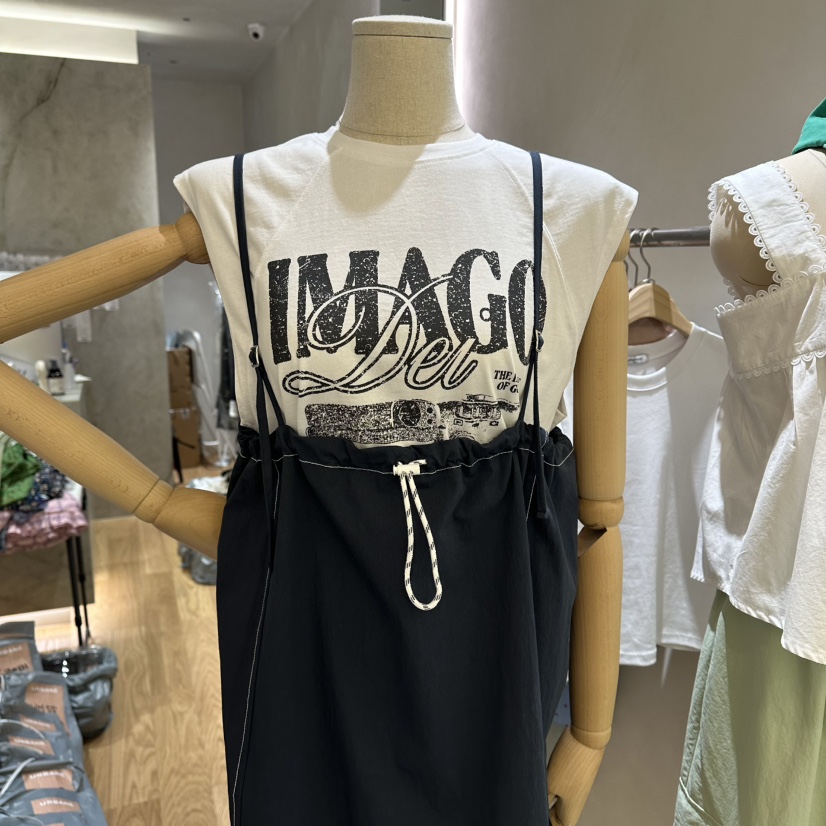URBANE-P東大門實拍韓國女裝新款時尚休閑熱賣26春夏吊帶背心URBANE-P吊帶/背心圖色3