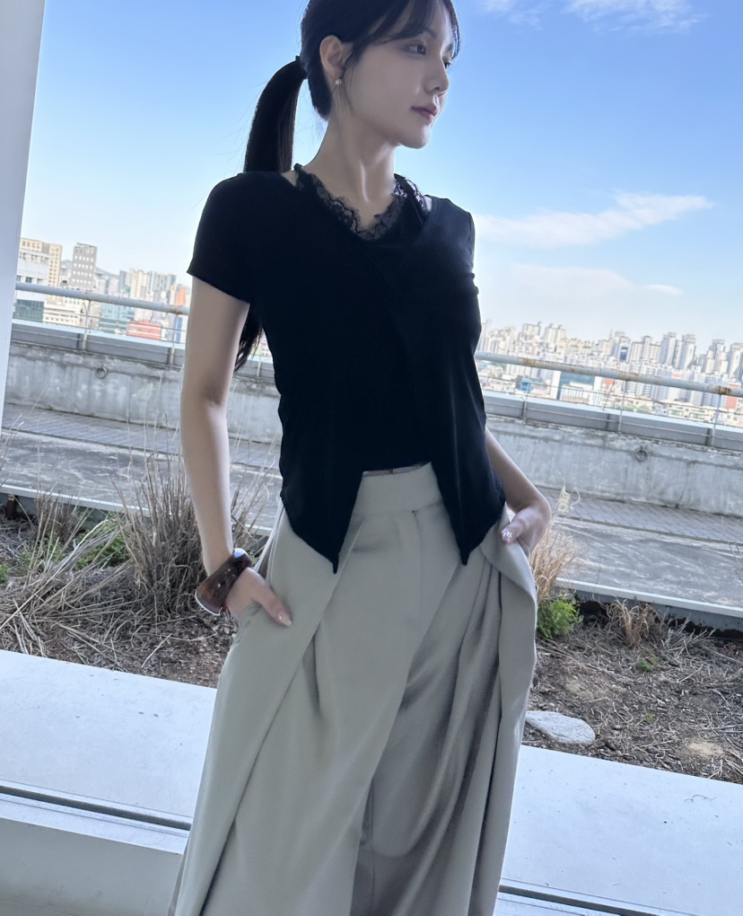 JENNY 1976韓國代購女士新品熱賣26夏季26春夏時尚職業T恤JENNY 1976T恤
