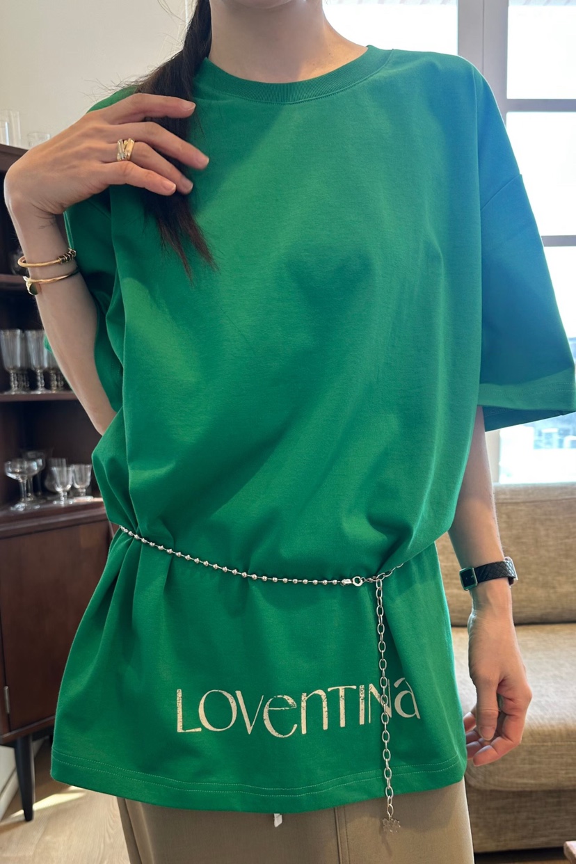 GENTLE B/LOVENTINA韓國直郵女士新款職業休閑26夏季T恤GENTLE B/LOVENTINAT恤圖色2