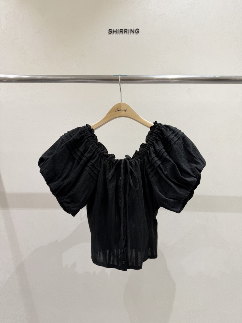 SHIRRING東大門實拍韓國女裝新款休閑熱賣職業襯衫蕾絲衫SHIRRING襯衫/蕾絲衫圖色5