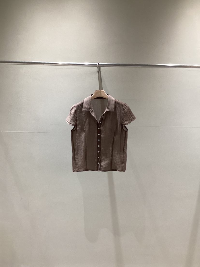 NEAR LEAP-P韓國直郵實拍女士新款熱賣推薦休閑襯衫蕾絲衫NEAR LEAP/The N:L襯衫/蕾絲衫圖色3