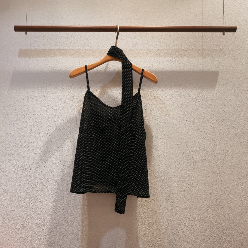 DARLUZ_MI韓國東大門直郵女士新款人氣時尚推薦吊帶背心圓點DARLUZ_MI吊帶/背心圖色2