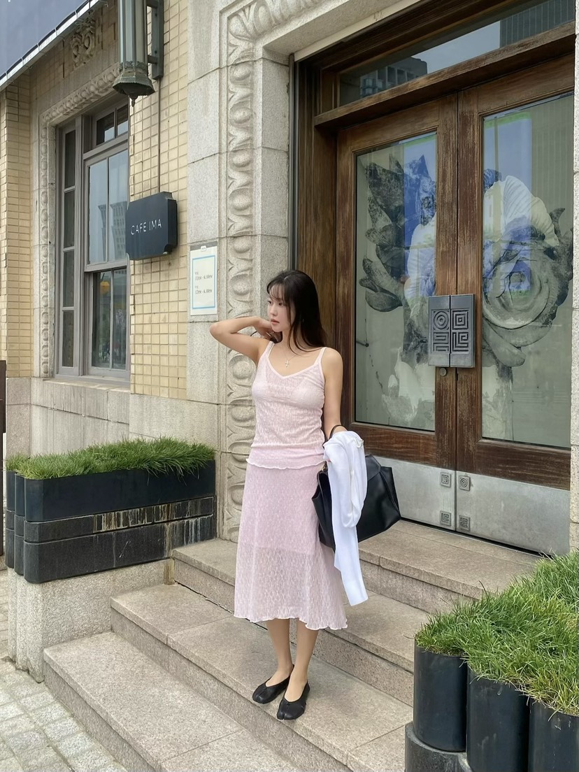 OUPPT韓國東大門直郵女裝新款休閑人氣26春夏半身裙中短裙OUPPT半身裙/中短裙