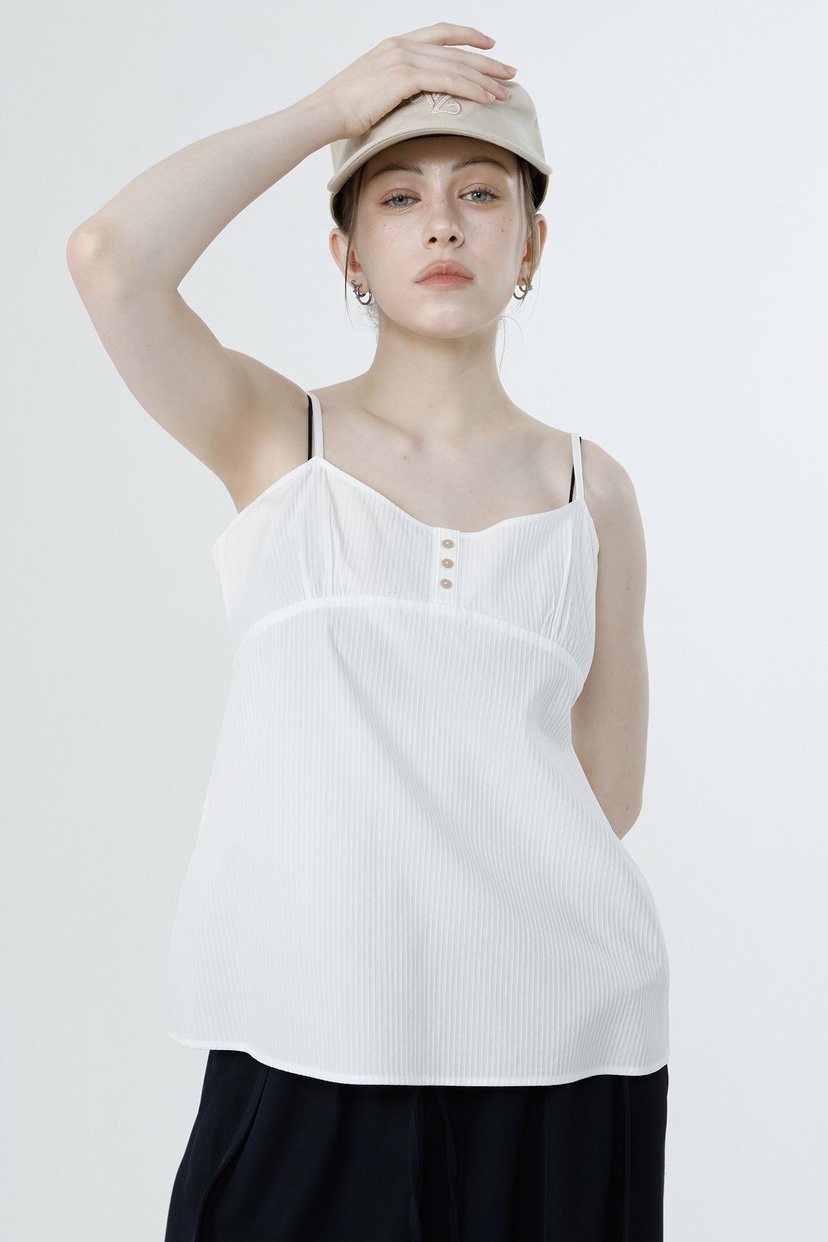GENTLE B/LOVENTINA韓國代購女士新品職業吊帶背心條紋GENTLE B/LOVENTINA吊帶/背心