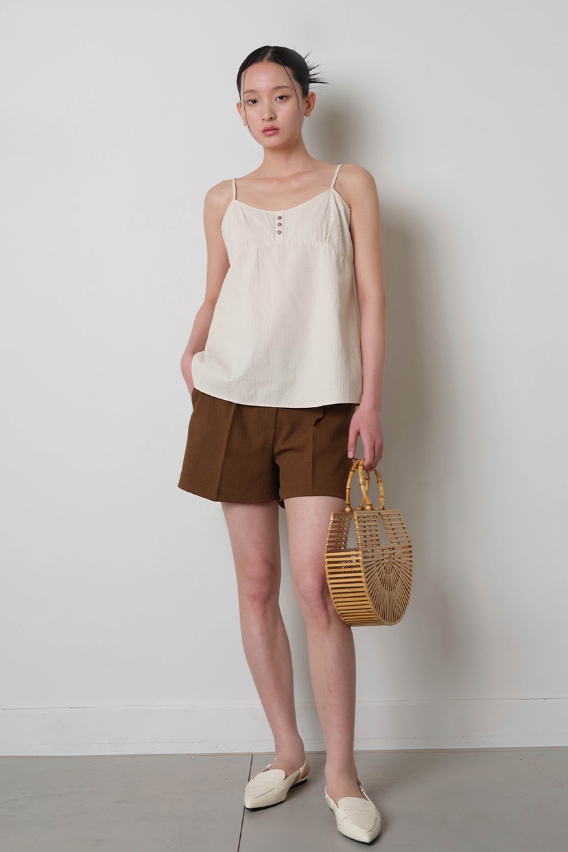 GENTLE B/LOVENTINA韓國代購女士新品職業吊帶背心條紋GENTLE B/LOVENTINA吊帶/背心