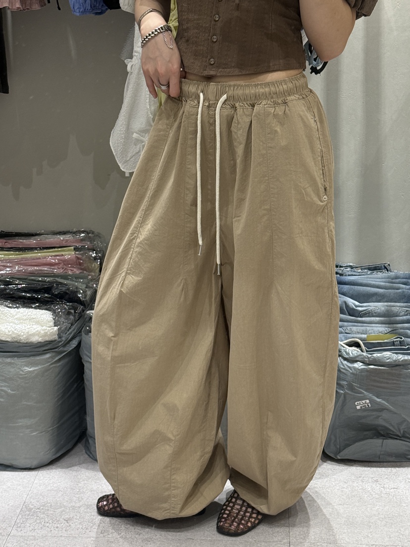 SHIRRING韓國直郵女士新品26夏季休閑職業熱賣時尚休閑褲SHIRRING休閑褲