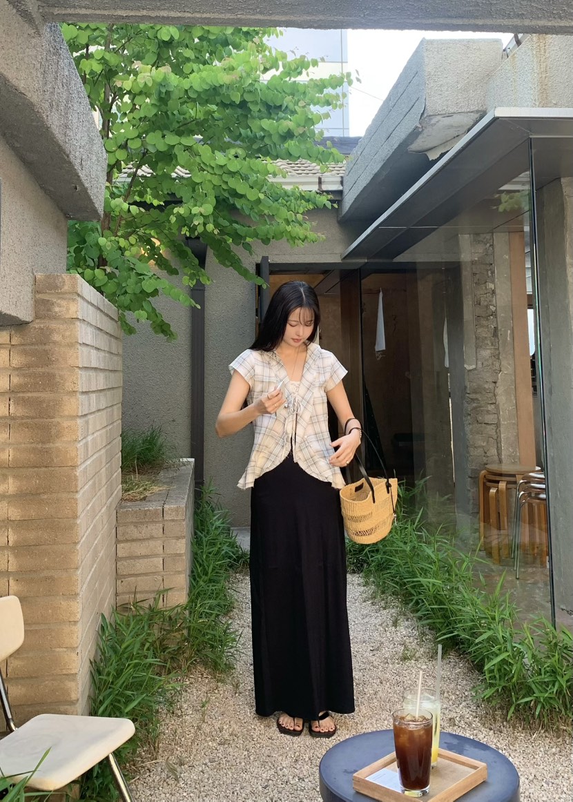 OUPPT韓國直郵實拍女裝新款人氣休閑熱賣26春夏襯衫蕾絲衫OUPPT襯衫/蕾絲衫