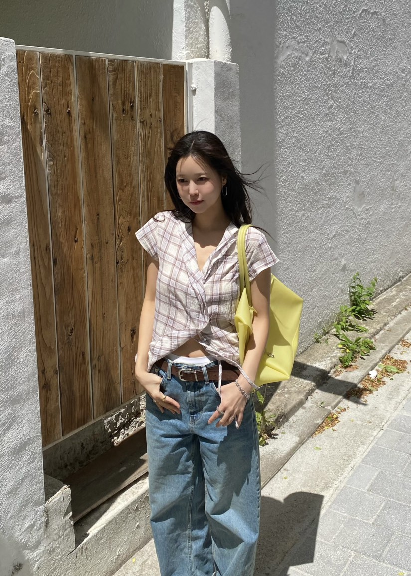 OUPPT韓國直郵實拍女裝新款人氣休閑熱賣26春夏襯衫蕾絲衫OUPPT襯衫/蕾絲衫