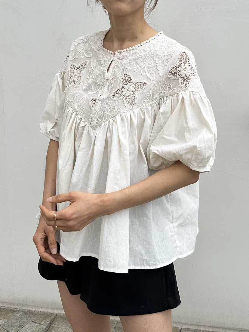 CLASSY-O東大門實拍韓國女士新款推薦襯衫蕾絲衫蝴蝶結褶皺CLASSY-O襯衫/蕾絲衫