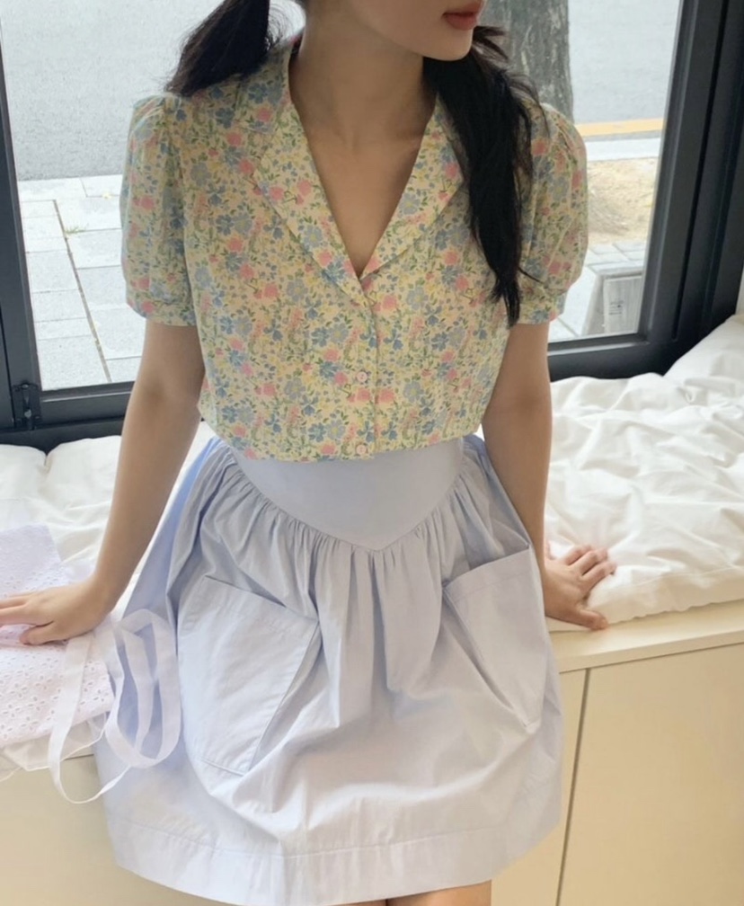 LETAILOR韓國東大門直郵女士新款26春夏推薦26夏季襯衫蕾絲衫LETAILOR襯衫/蕾絲衫