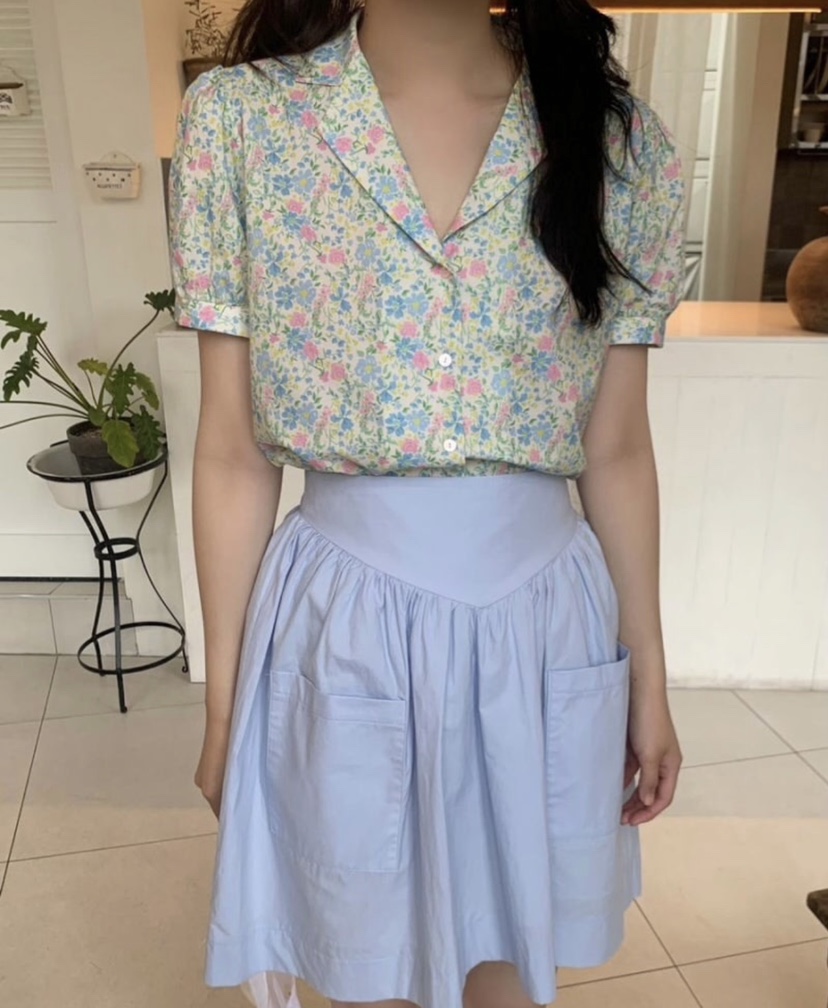 LETAILOR韓國東大門直郵女士新款26春夏推薦26夏季襯衫蕾絲衫LETAILOR襯衫/蕾絲衫