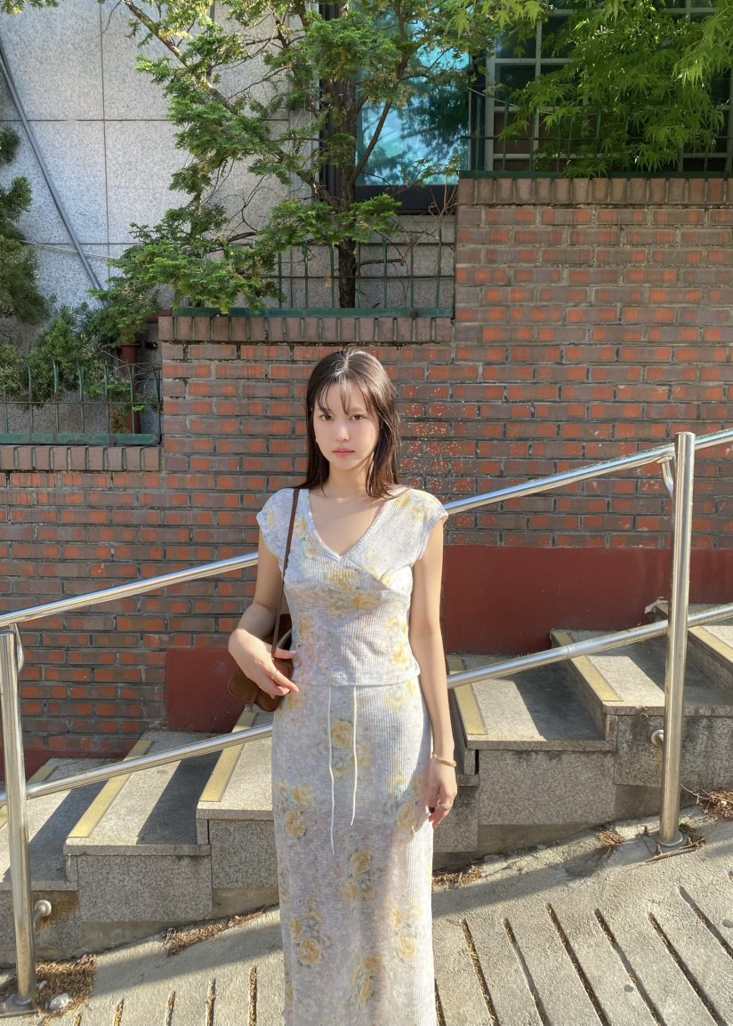 OUPPT韓國代購女士新品推薦熱賣人氣時尚職業吊帶背心撞色OUPPT吊帶/背心