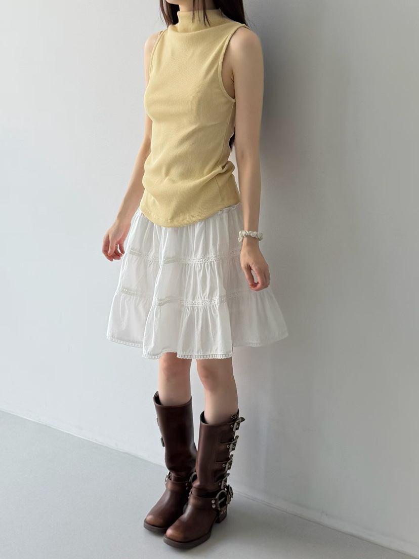 ARKIE/TAF韓國直郵女士新款26春夏推薦人氣吊帶背心高領ARKIE/TAF吊帶/背心