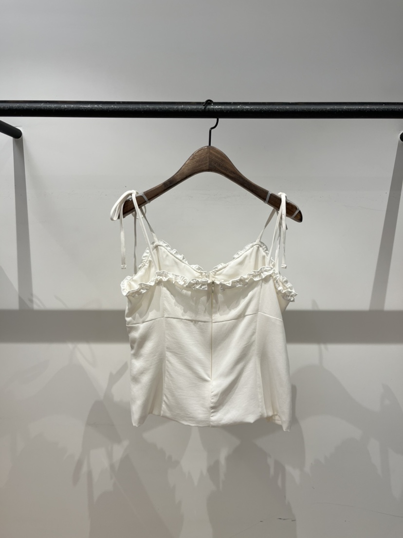 LOVE PULL東大門實拍韓國女士新品26夏季時尚休閑吊帶背心LOVE PULL吊帶/背心