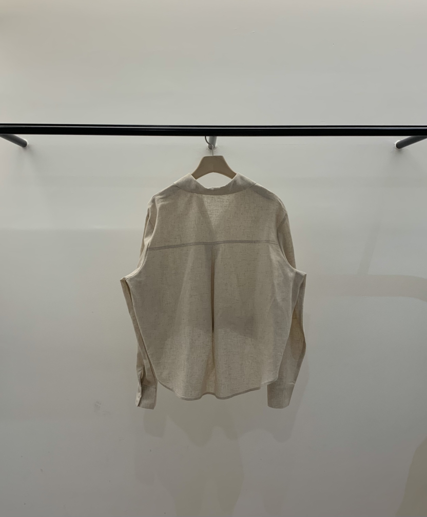 LA CREME韓國東大門代購女士新品熱賣時尚襯衫蕾絲衫亞麻LA CREME襯衫/蕾絲衫