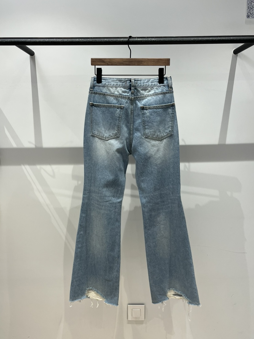 LOVE PULL韓國直郵女士新品26夏季推薦人氣職業熱賣牛仔褲LOVE PULL牛仔褲